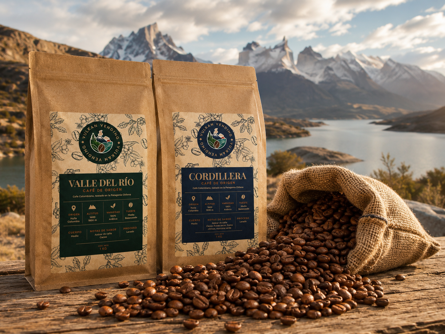 Café Vulkan Valle del Río y Cordillera